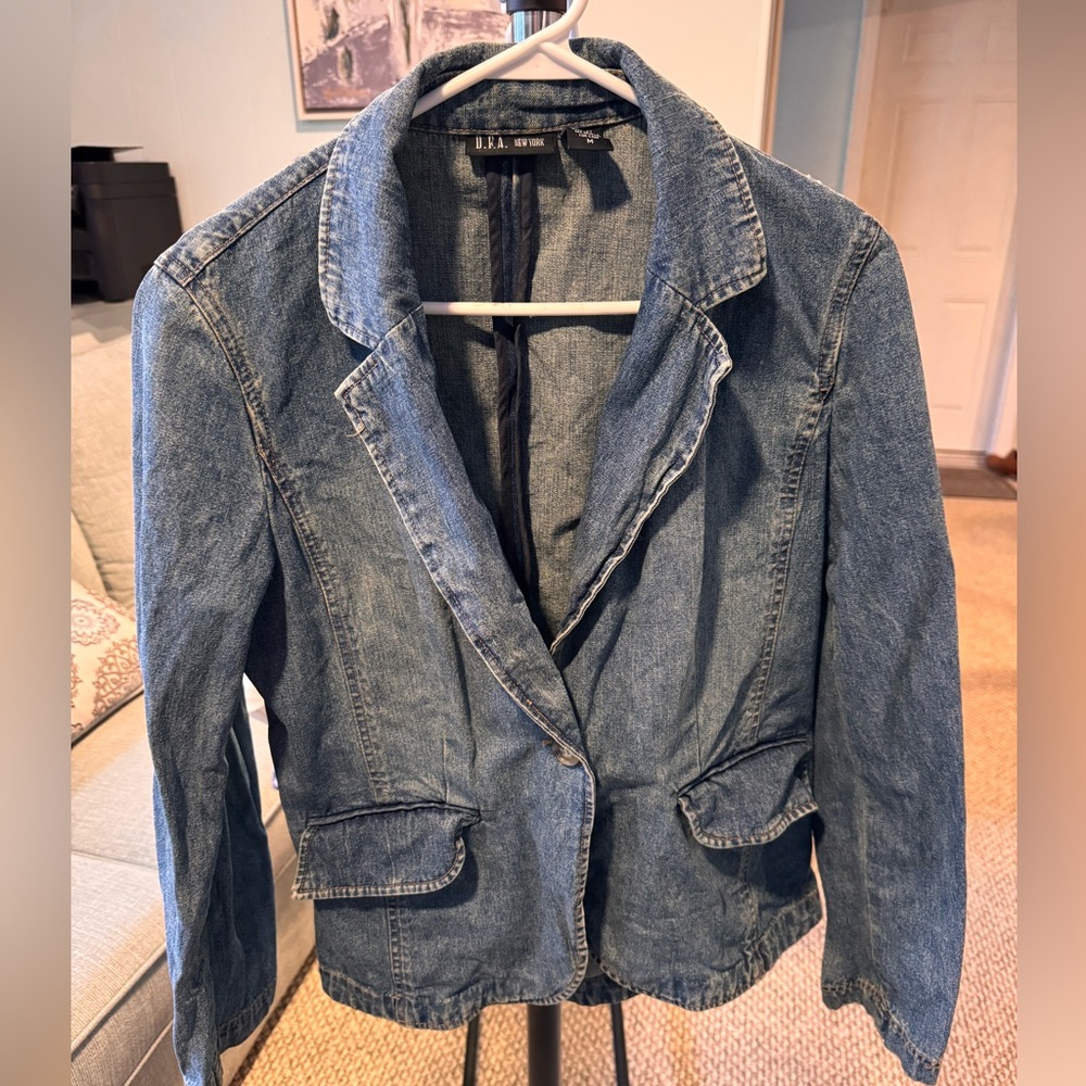 Vintage 2000s Denim Blazer